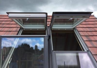 Loft conversion - open full length windows