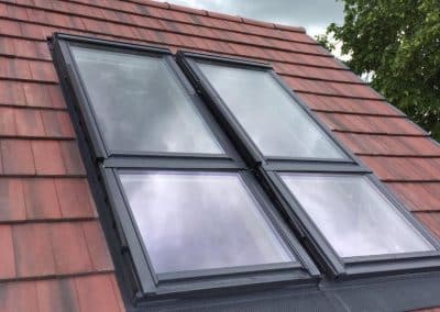 Loft conversion - full length windows