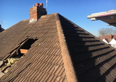 Loft conversion original roof