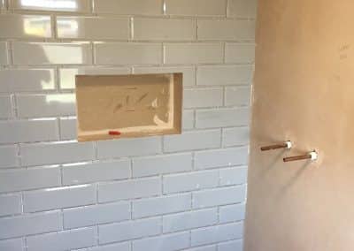 Tiled bathroom loft conversion